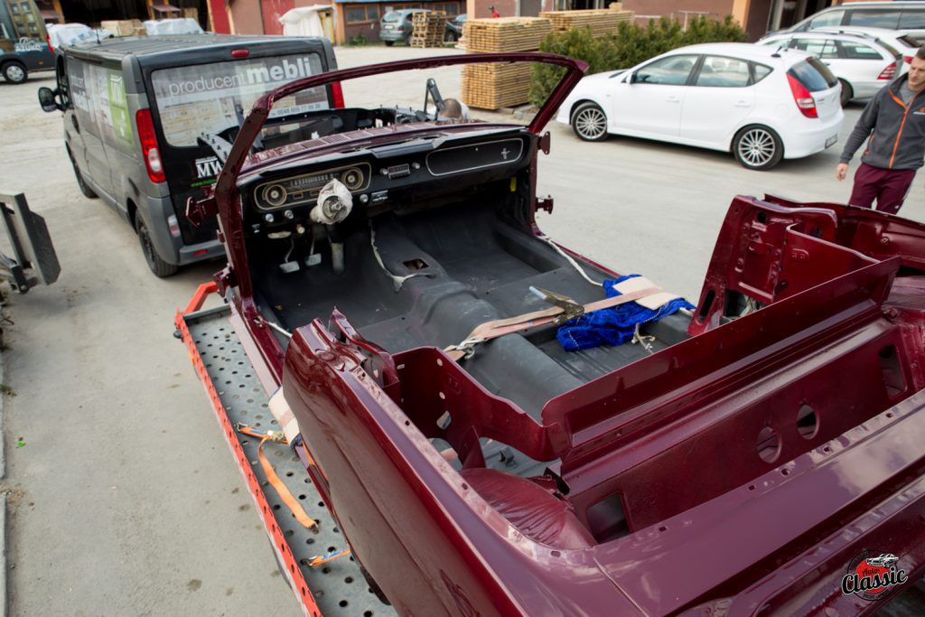 Ford Mustang Cabrio 1965 renowacja