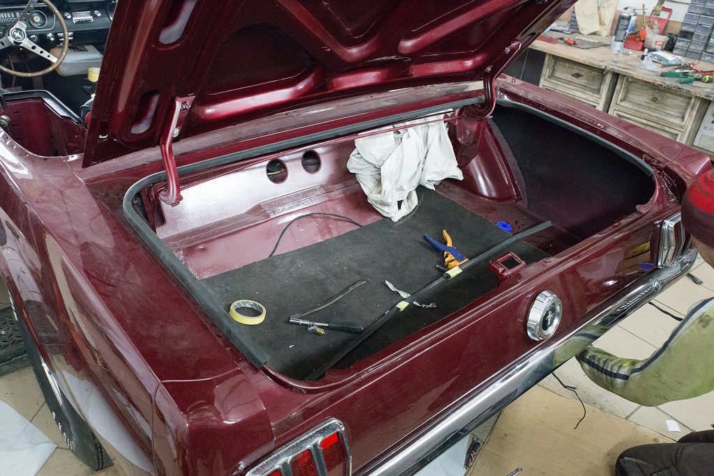 Ford Mustang Cabrio 1965 renowacja