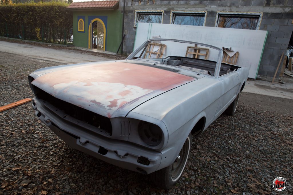 renowacja amerykańskiego klasyka ford mustang 66