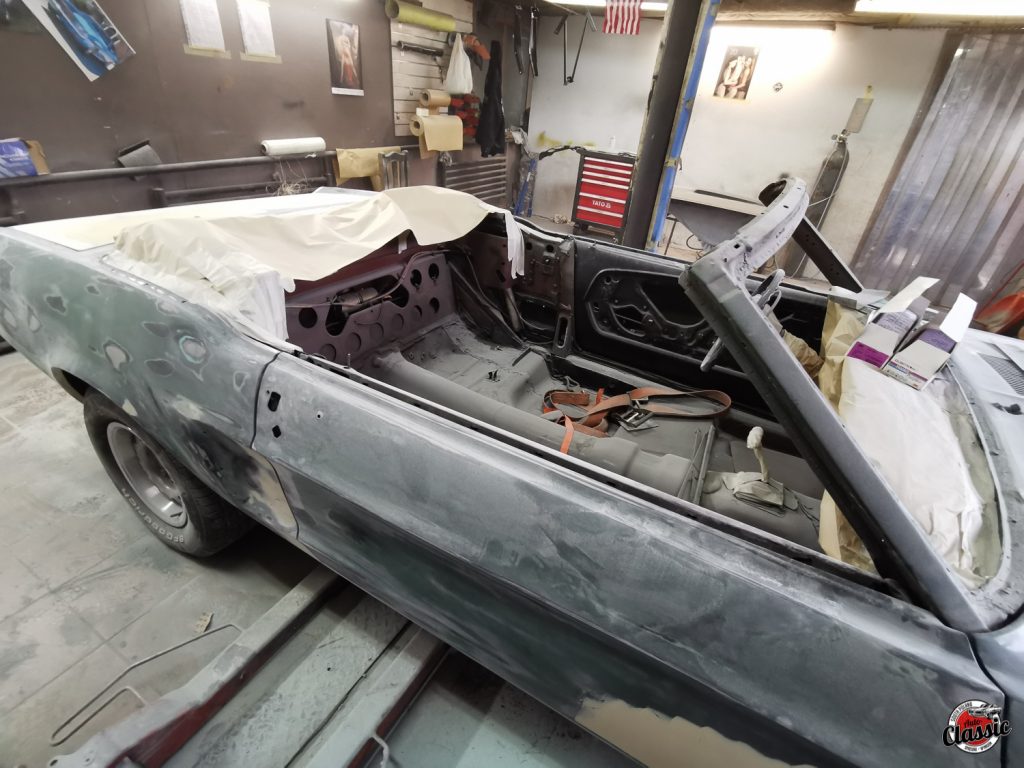 cabrio 68 ford mustang renowacja auto classic