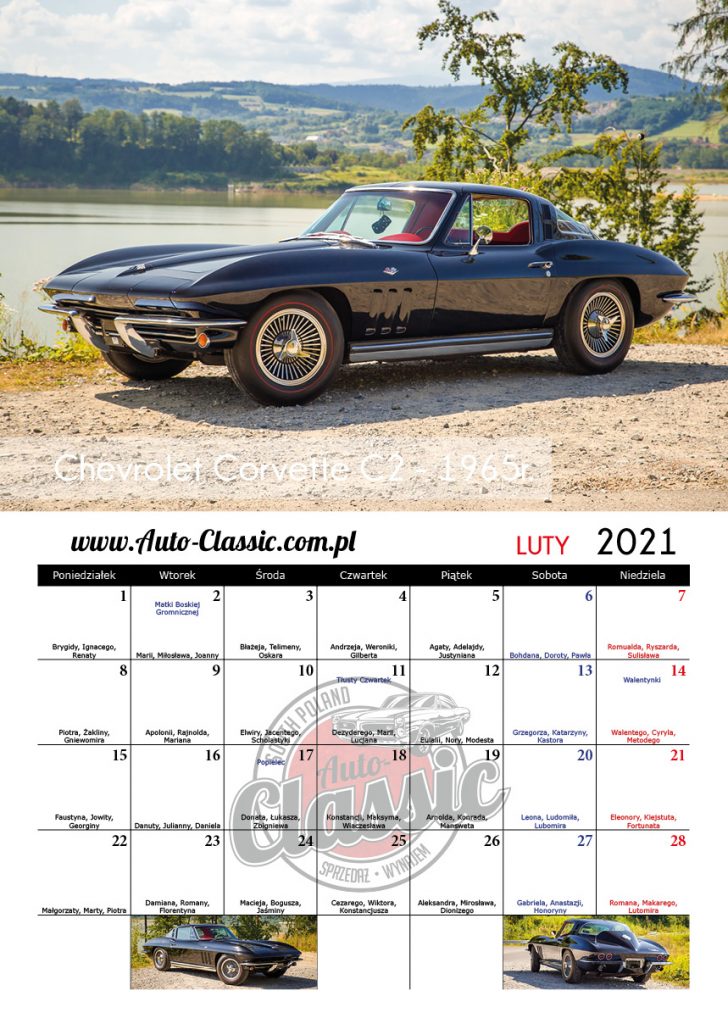 Kalendarz Auto-Classic 2021