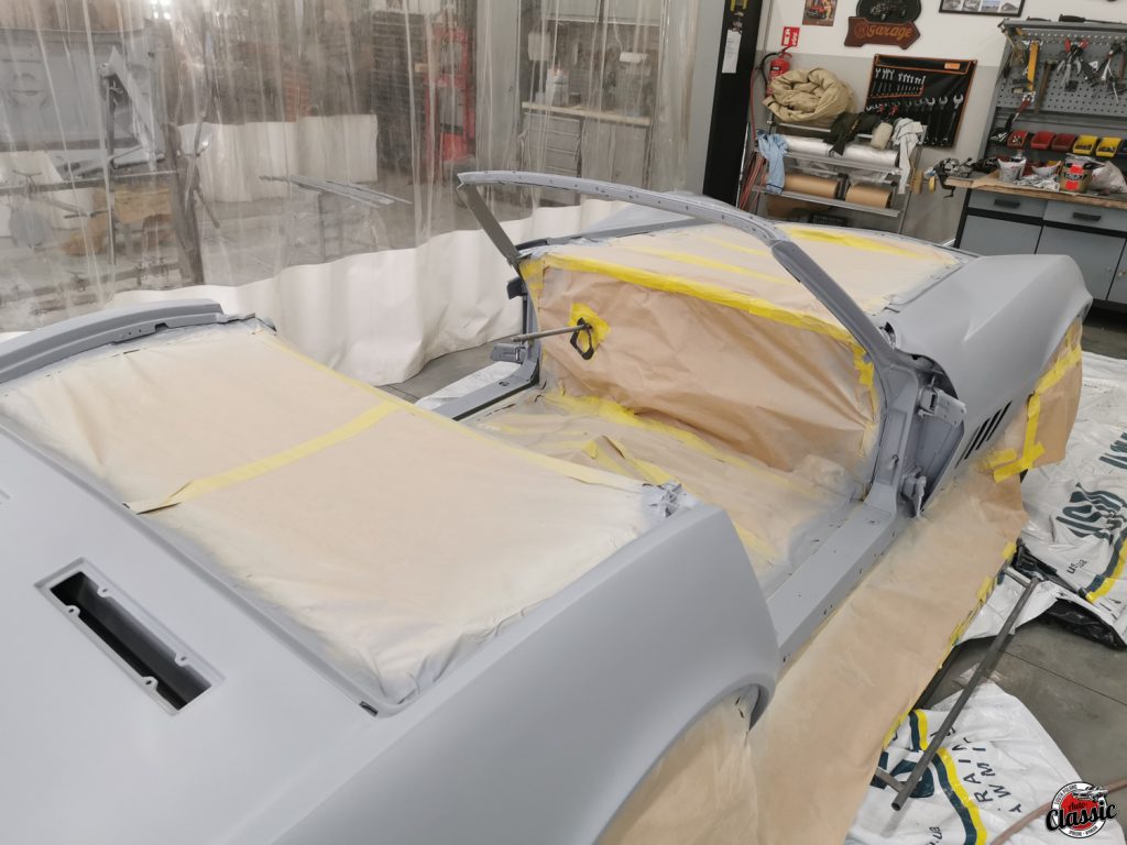 renowacja amerykańskich klasyków corvette cabrio