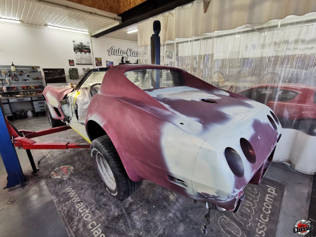 Chevrolet Corvette C3 renowacja Auto Classic Garage